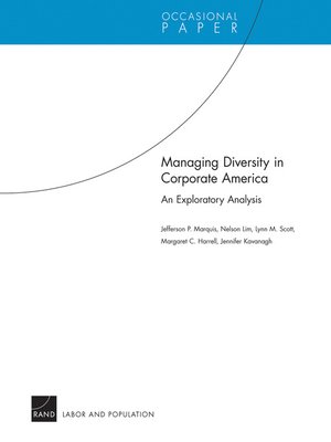 cover image of Managing Diversity in Corporate America